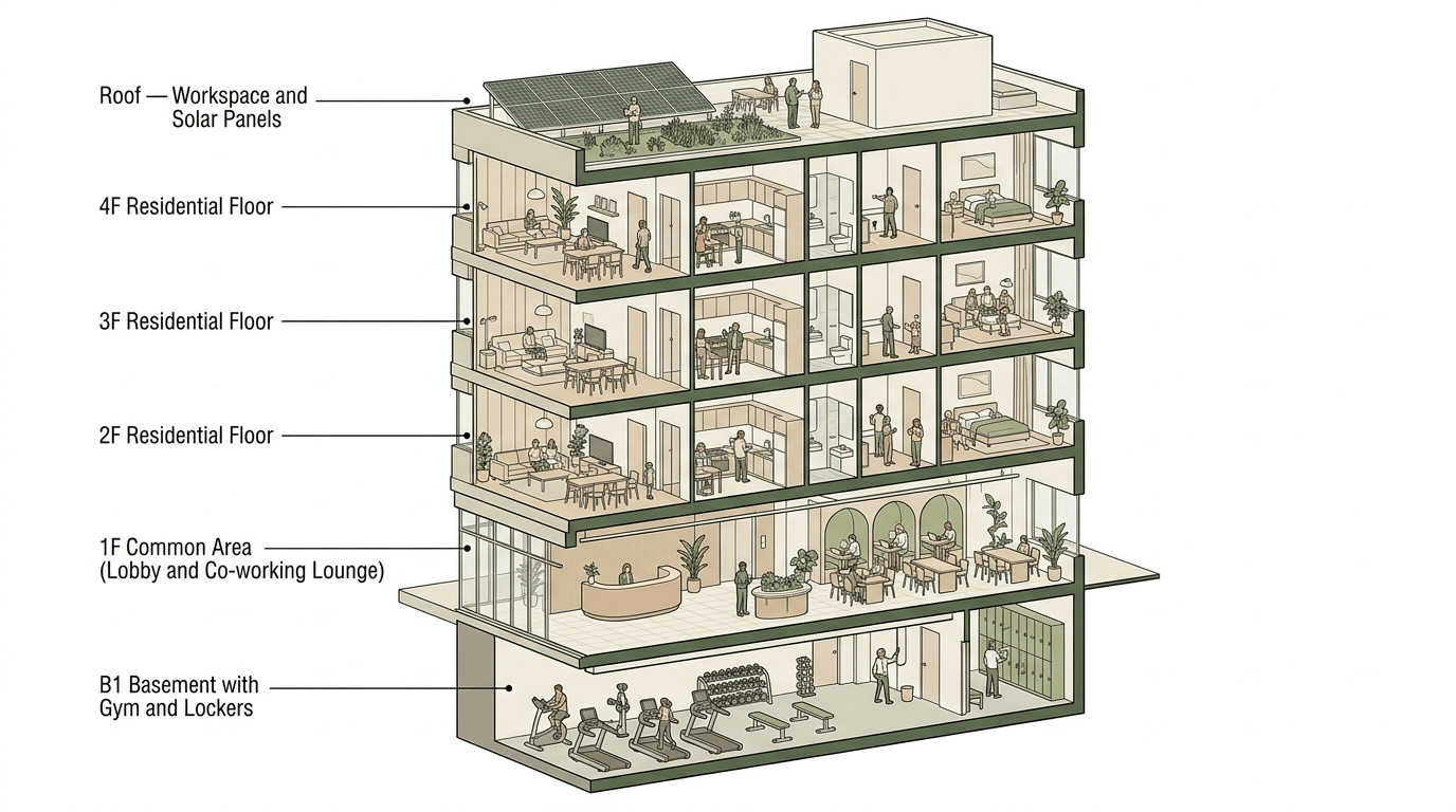 Building Section Diagram