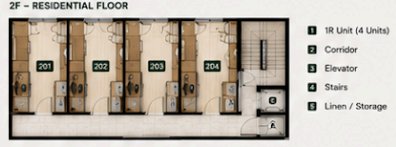 2F Residential Floor Plan