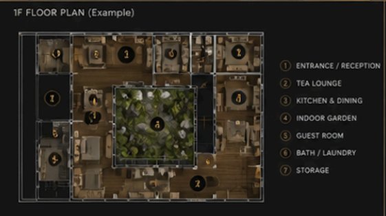 1F Floor Plan Example